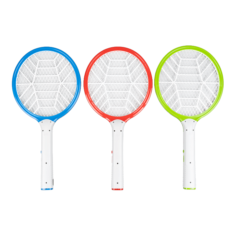 FF-001 400mA 3-kulay na electric mosquito swatter na may figure-eight wire