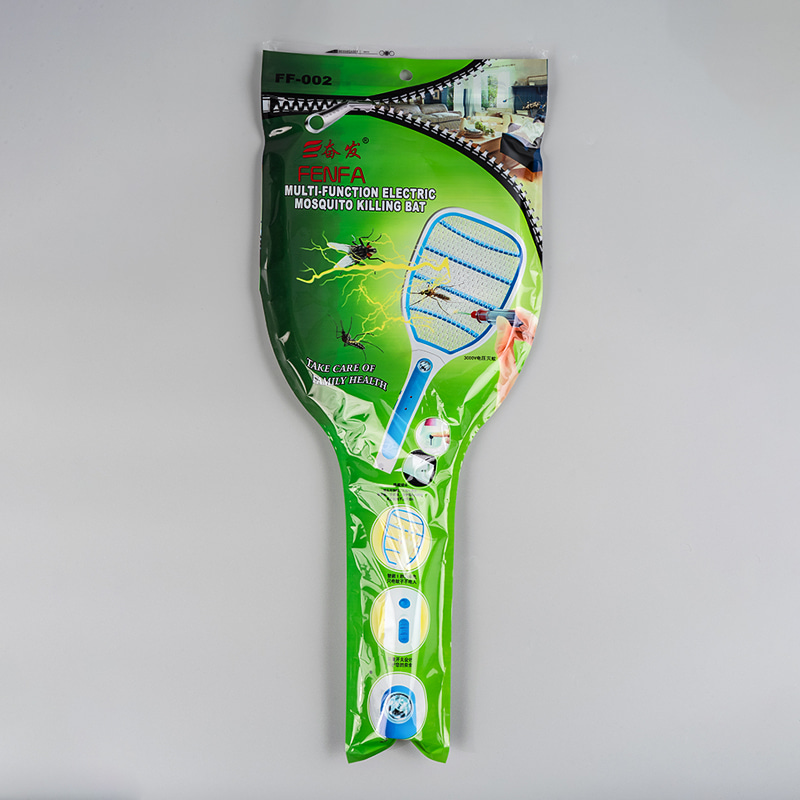 FF-002 3-Color LED Lead-Acid na Baterya 400mAh na may Plug Electric Mosquito Swatter FF-002 3-Color LED Lead-Acid na Baterya 400mAh na may Plug Electric Mosquito Swatter