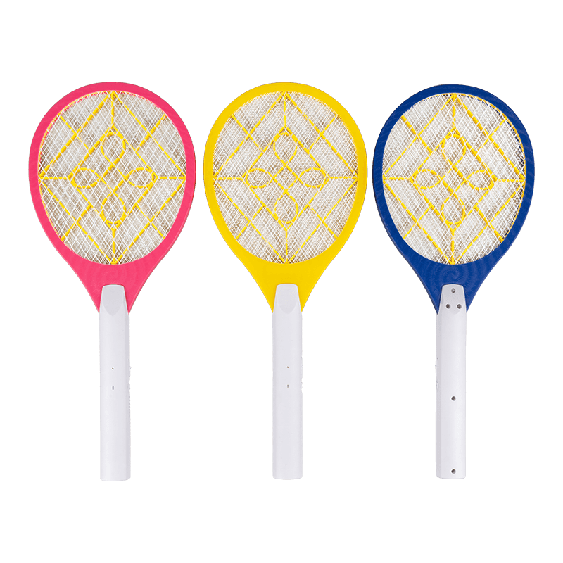 FF-003 250mAh 3-kulay na electric mosquito swatter na may USB cable