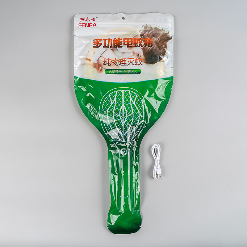 FF-003A 500mAh lithium battery electric mosquito swatter na may USB cable FF-003A 500mAh lithium battery electric mosquito swatter na may USB cable