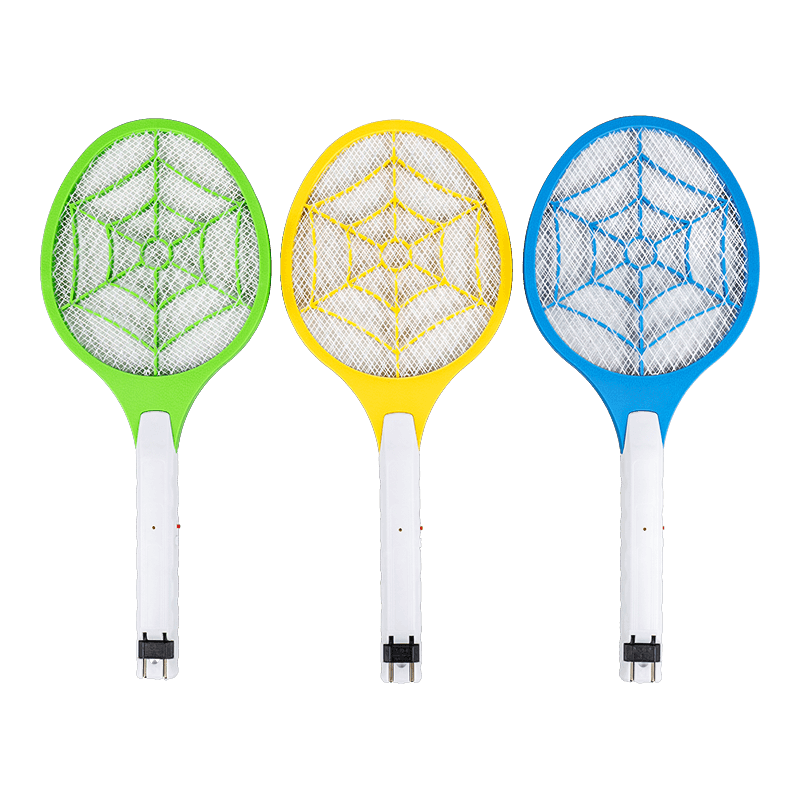 FF-007 3-Color Brazilian Plug Lead-Acid Battery 400mAh Electric Mosquito Swatter
