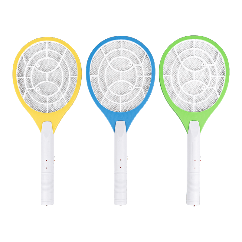 FF-107 3-Color Lead-Acid Battery 250mAh na may Plug Electric Mosquito Swatter