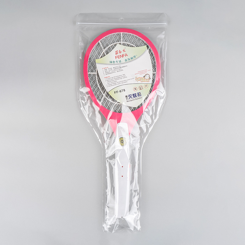 FF-678 3-Color LED na may Plug Lead-Acid Battery 400mAh Electric Mosquito Swatter FF-678 3-Color LED na may Plug Lead-Acid Battery 400mAh Electric Mosquito Swatter