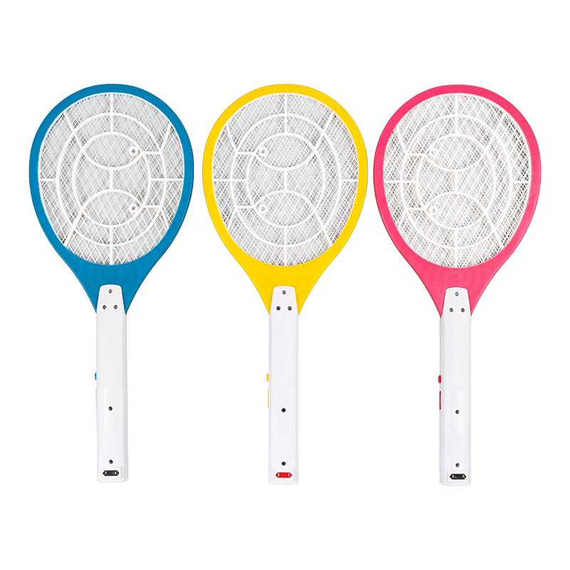 FF-678 3-Color LED na may Plug Lead-Acid Battery 400mAh Electric Mosquito Swatter FF-678 3-Color LED na may Plug Lead-Acid Battery 400mAh Electric Mosquito Swatter