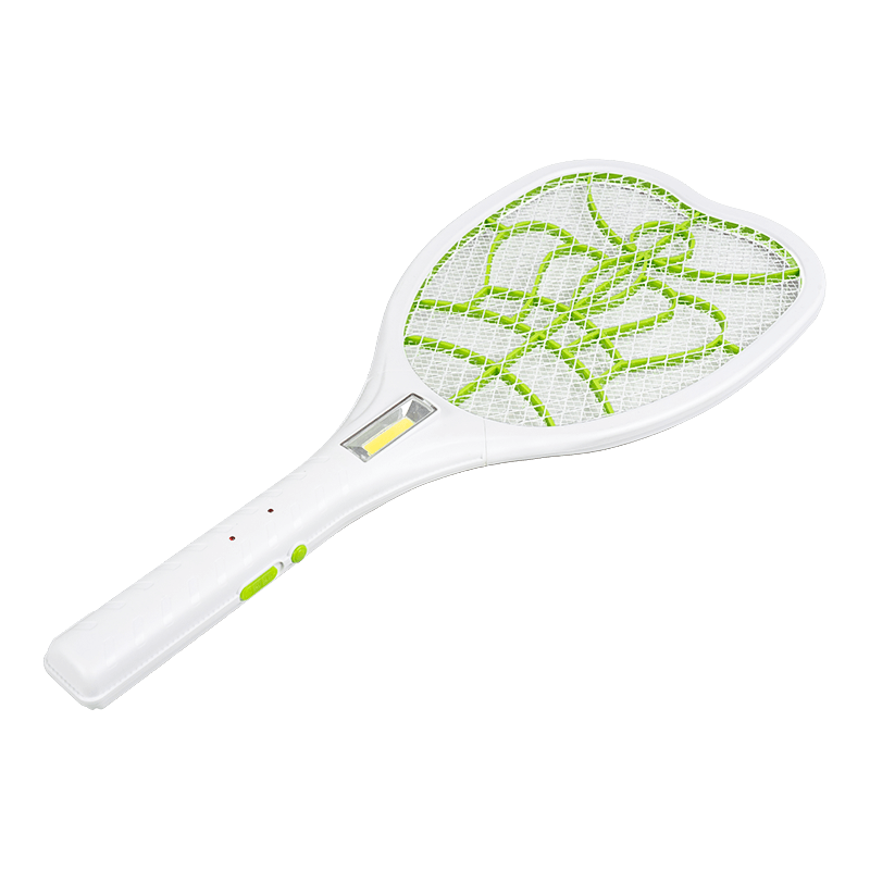 FF-783A 400mAh 3-kulay na electric mosquito swatter na may ilaw at figure-eight cable FF-783A 400mAh 3-kulay na electric mosquito swatter na may ilaw at figure-eight cable