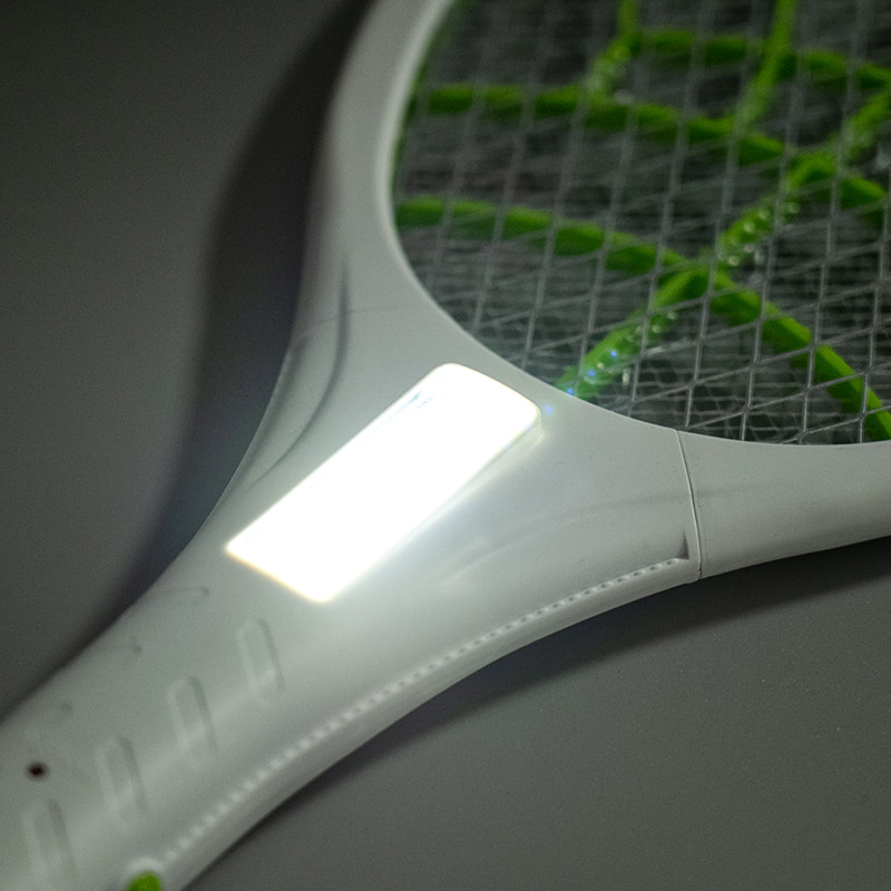 FF-783A 400mAh 3-kulay na electric mosquito swatter na may ilaw at figure-eight cable FF-783A 400mAh 3-kulay na electric mosquito swatter na may ilaw at figure-eight cable