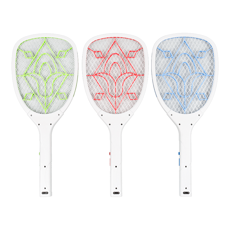 FF-785 3-Color LED Plug Lead-Acid Battery 400mAh Electric Mosquito Swatter FF-785 3-Color LED Plug Lead-Acid Battery 400mAh Electric Mosquito Swatter