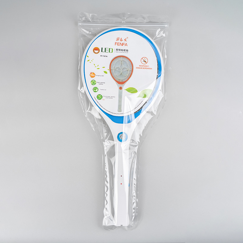FF-787A 3-Color LED Solar na may Plug Lead-Acid Battery 400mAh Electric Mosquito Swatter FF-787A 3-Color LED Solar na may Plug Lead-Acid Battery 400mAh Electric Mosquito Swatter