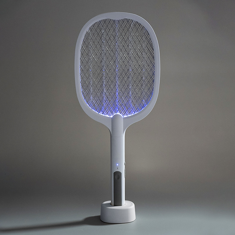 FF-878 1200mAh Embroidery Light Electric Mosquito Swatter na may Base FF-878 1200mAh Embroidery Light Electric Mosquito Swatter na may Base