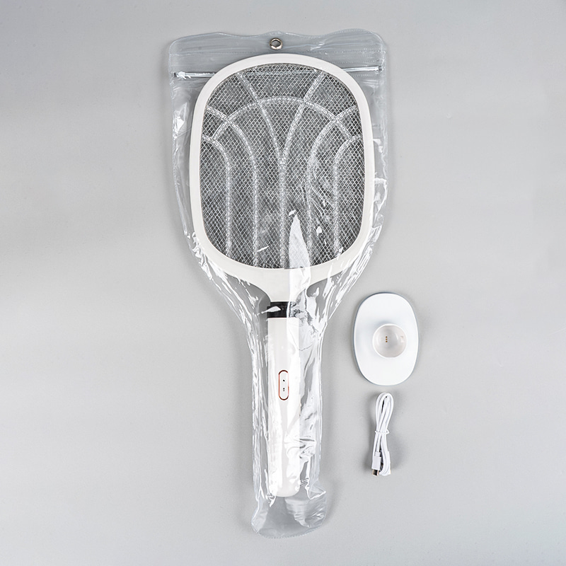 FF-883 1200mAh Embroidered Pattern Lamp USB Base Rechargeable Electric Mosquito Swatter FF-883 1200mAh Embroidered Pattern Lamp USB Base Rechargeable Electric Mosquito Swatter