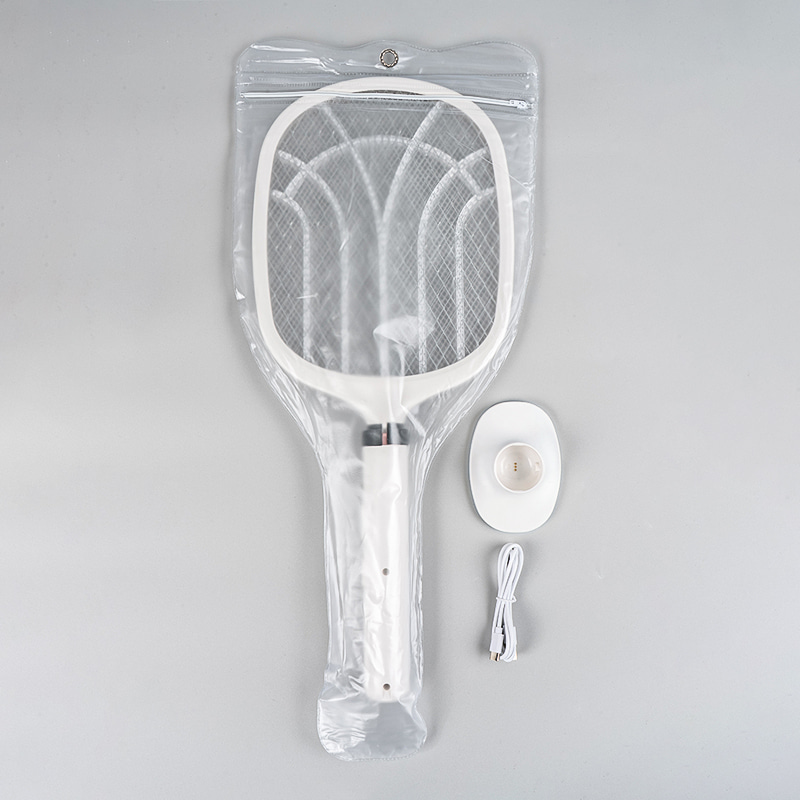FF-883 1200mAh Embroidered Pattern Lamp USB Base Rechargeable Electric Mosquito Swatter FF-883 1200mAh Embroidered Pattern Lamp USB Base Rechargeable Electric Mosquito Swatter