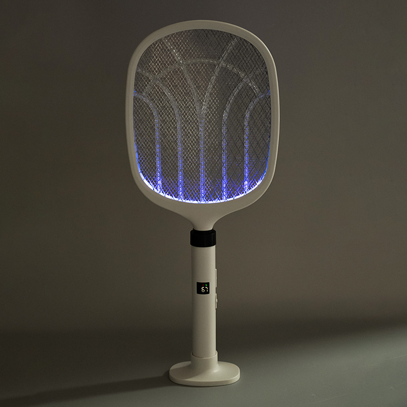 FF-883A 1200mAh Naka-burda na Pattern Lamp na USB Base Lithium Electric Mosquito Swatter FF-883A 1200mAh Naka-burda na Pattern Lamp na USB Base Lithium Electric Mosquito Swatter