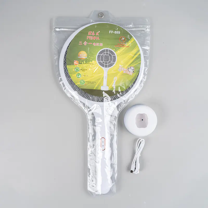 FF-889 USB charging base 500mAh lithium battery multifunctional electric mosquito swatter FF-889 USB charging base 500mAh lithium battery multifunctional electric mosquito swatter