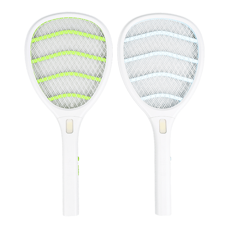 FF-987 500mAh Dual-Color LED Mosquito Swatter USB Rechargeable