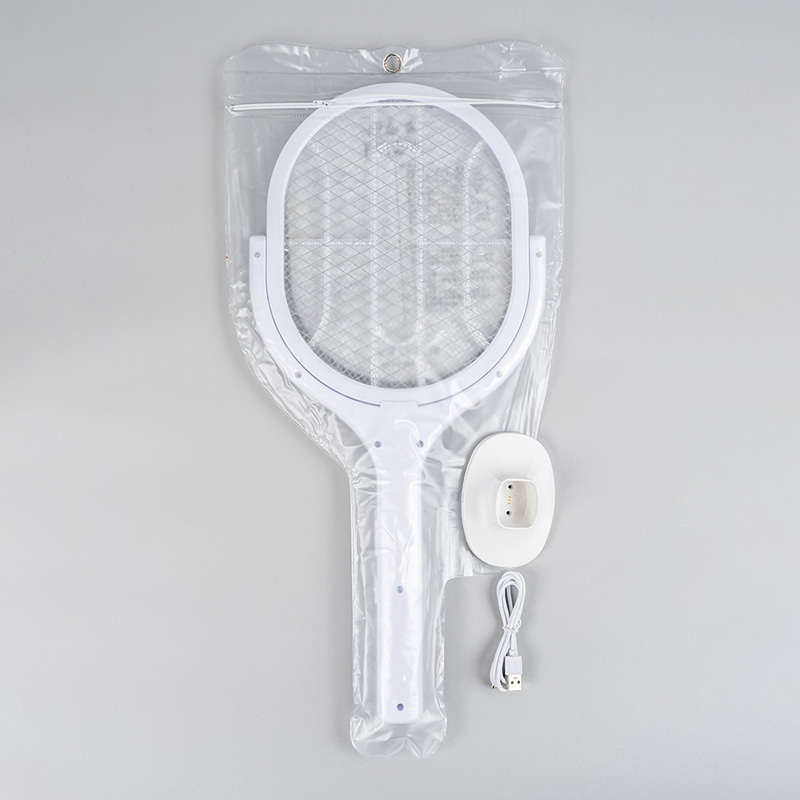 FF-999 1-kulay na burda na pattern ng lithium na baterya 1200mAh multifunctional electric mosquito swatter FF-999 1-kulay na burda na pattern ng lithium na baterya 1200mAh multifunctional electric mosquito swatter