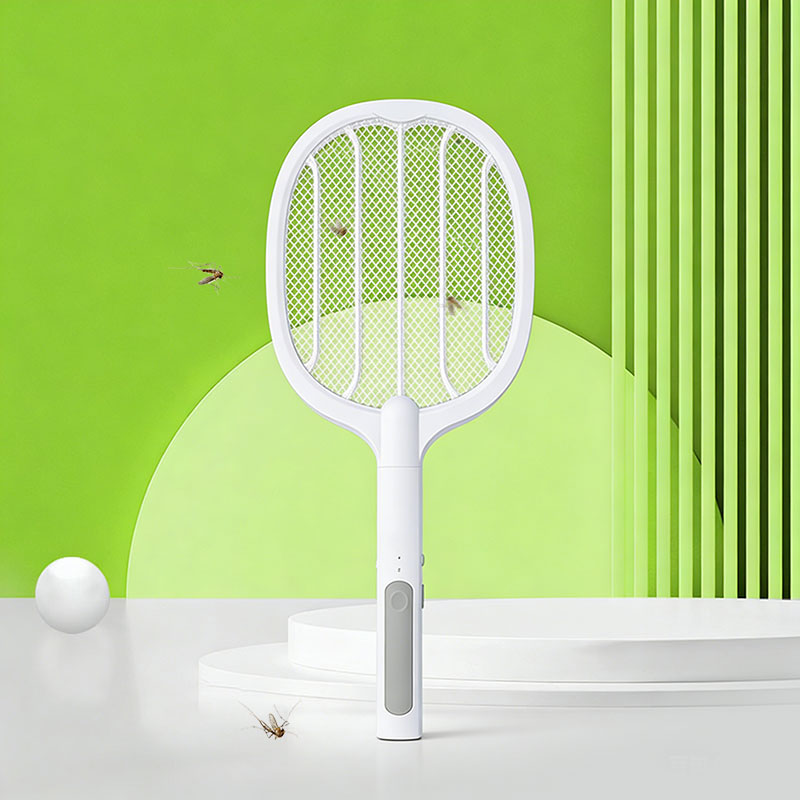 FF-878 1200mAh Embroidery Light Electric Mosquito Swatter na may Base FF-878 1200mAh Embroidery Light Electric Mosquito Swatter na may Base