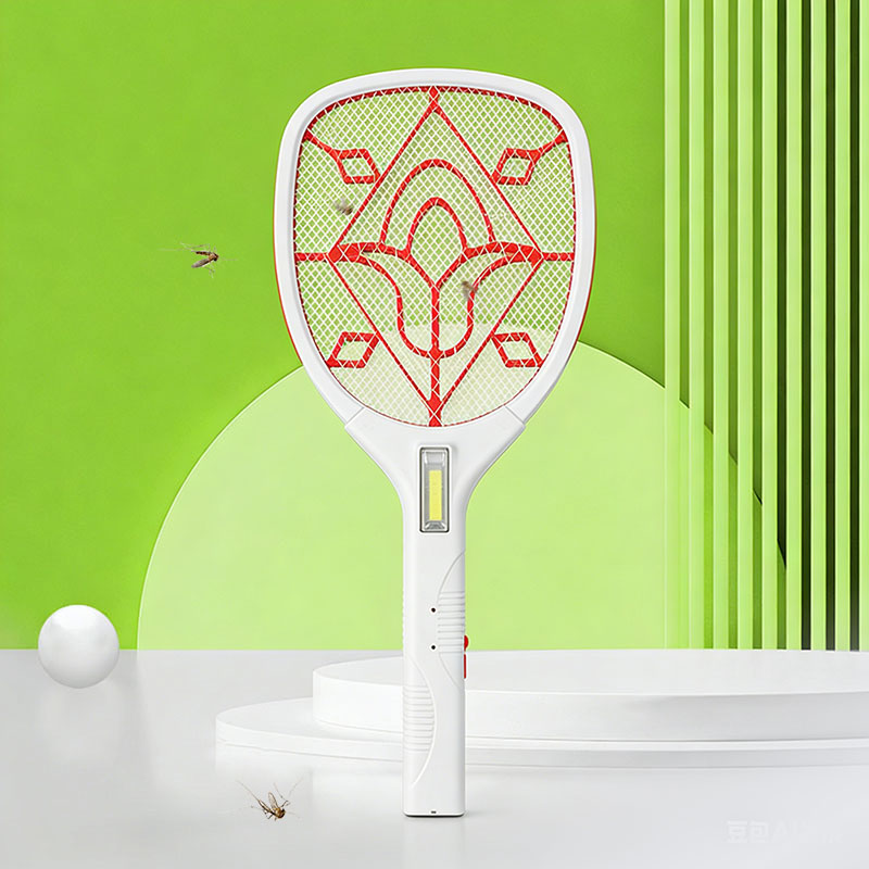 FF-785 3-Color LED Plug Lead-Acid Battery 400mAh Electric Mosquito Swatter FF-785 3-Color LED Plug Lead-Acid Battery 400mAh Electric Mosquito Swatter