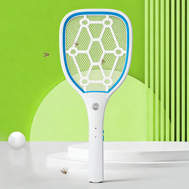 FF-788 1200mAh 3-kulay na electric mosquito swatter na may liwanag FF-788 1200mAh 3-kulay na electric mosquito swatter na may liwanag