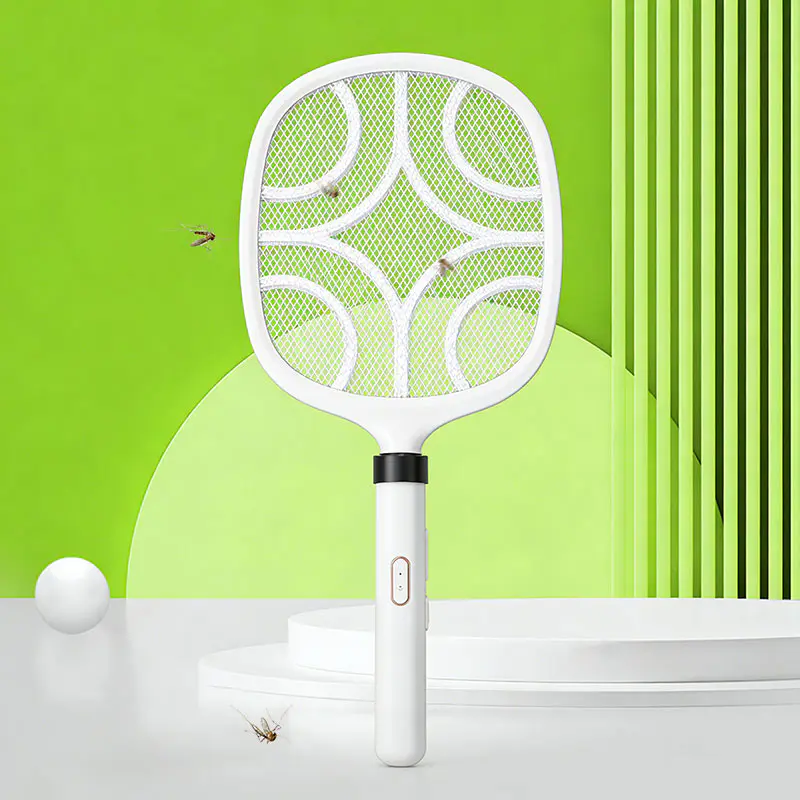 FF-882 1200mAh Electric Mosquito Swatter na may Embroidery Lamp FF-882 1200mAh Electric Mosquito Swatter na may Embroidery Lamp