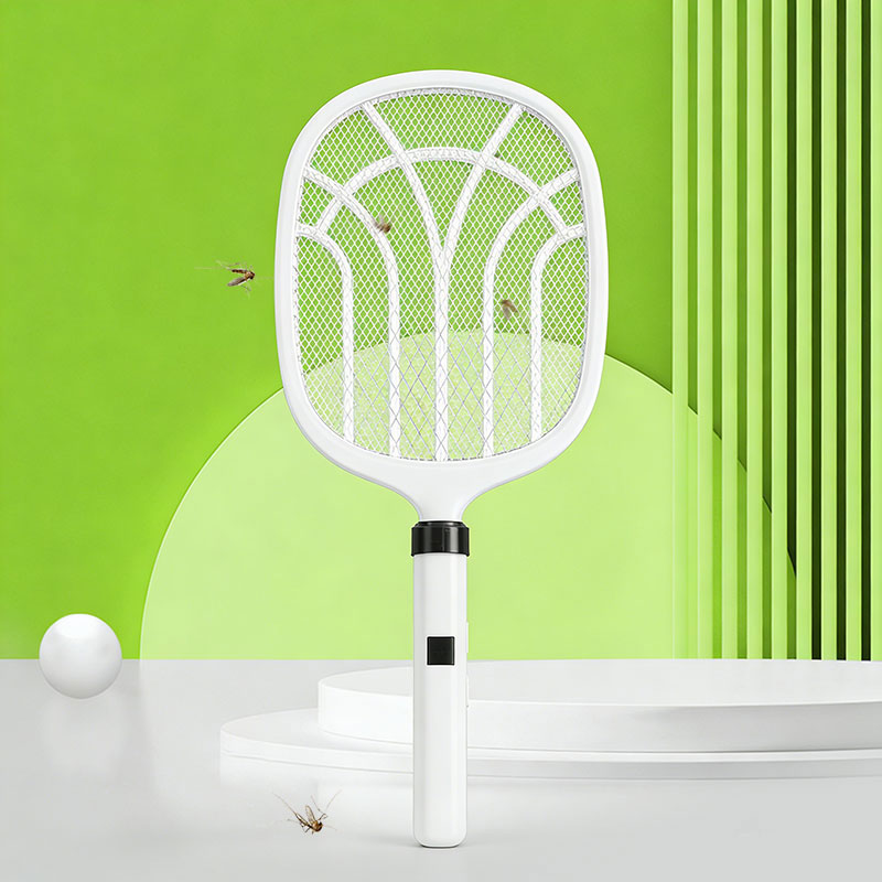 FF-883A 1200mAh Naka-burda na Pattern Lamp na USB Base Lithium Electric Mosquito Swatter FF-883A 1200mAh Naka-burda na Pattern Lamp na USB Base Lithium Electric Mosquito Swatter