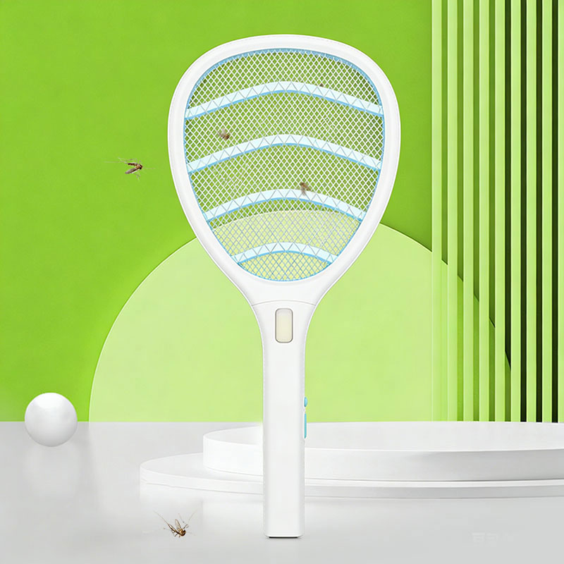 FF-987 500mAh Dual-Color LED Mosquito Swatter USB Rechargeable FF-987 500mAh Dual-Color LED Mosquito Swatter USB Rechargeable
